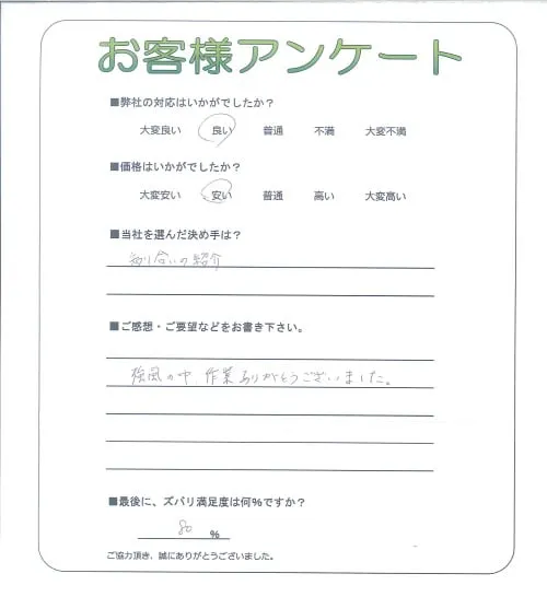 お客様レビュー
