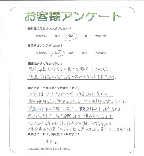 お客様レビュー