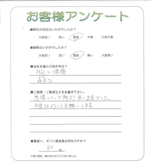 お客様レビュー