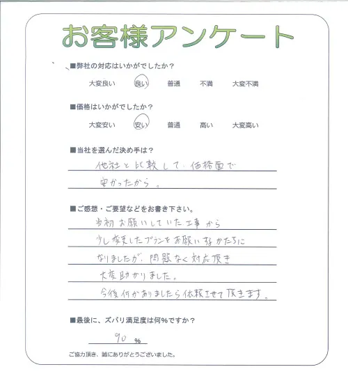お客様レビュー