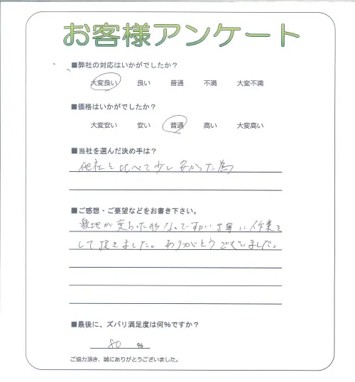 お客様レビュー
