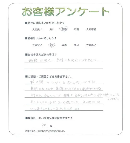 お客様レビュー