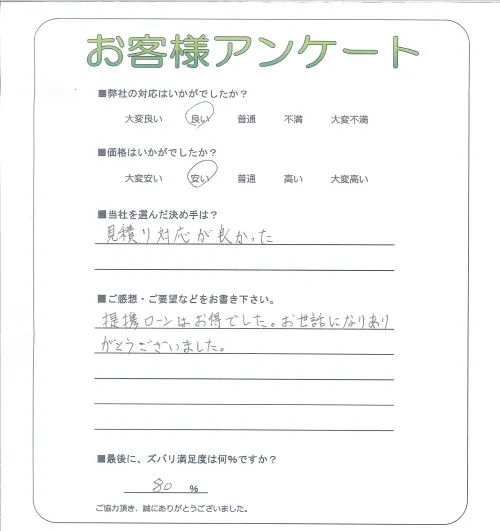 お客様レビュー