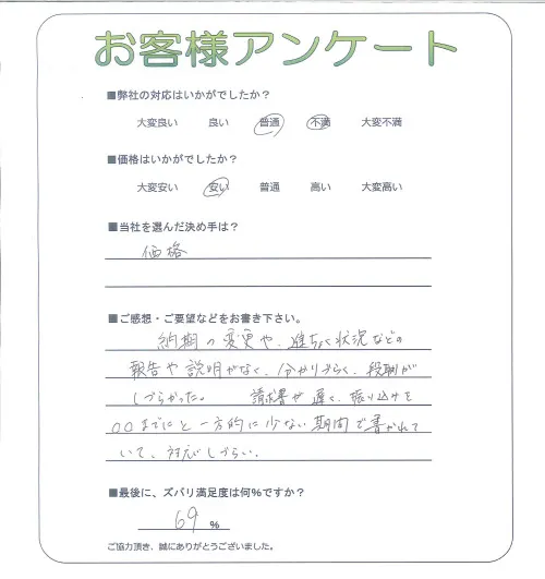 お客様レビュー