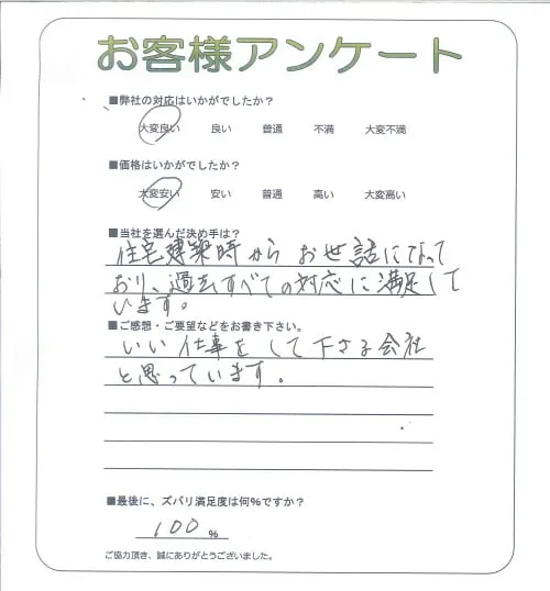 お客様レビュー