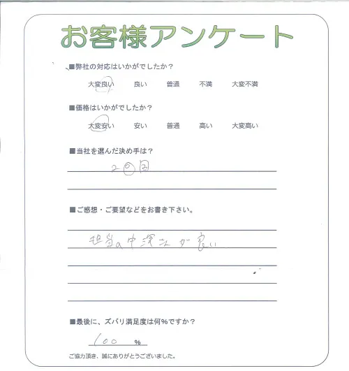 お客様レビュー