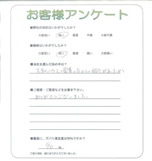 お客様レビュー