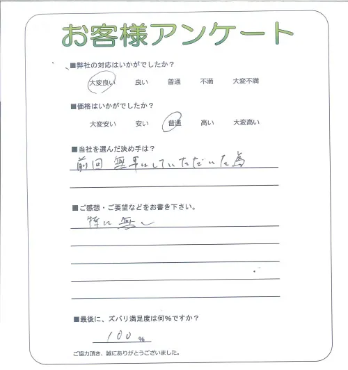お客様レビュー