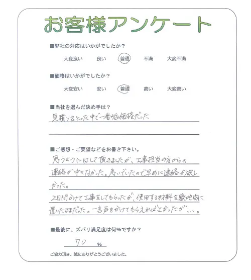 お客様レビュー