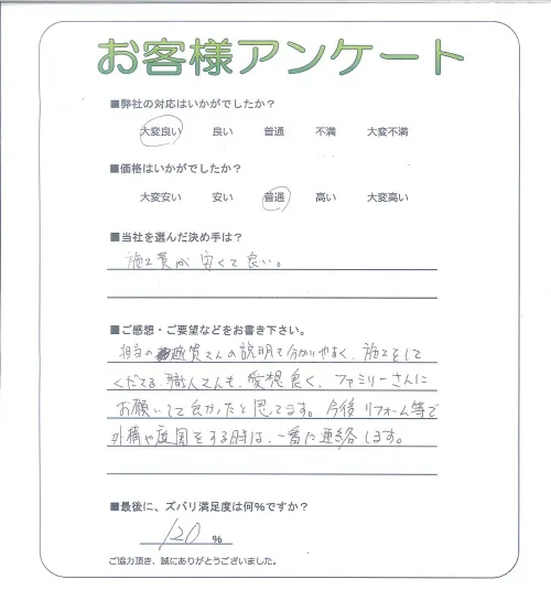 お客様レビュー