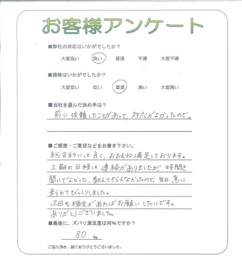 お客様レビュー