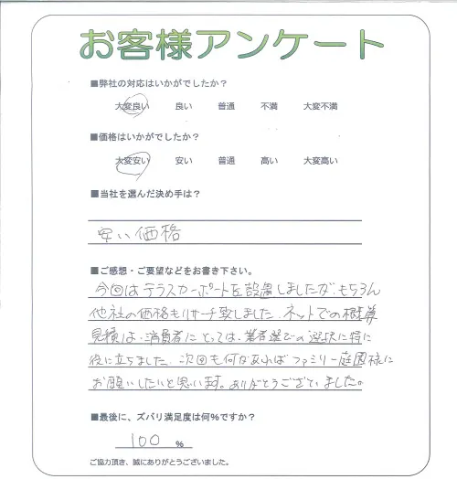 お客様レビュー
