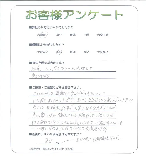 お客様レビュー