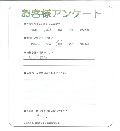 お客様レビュー