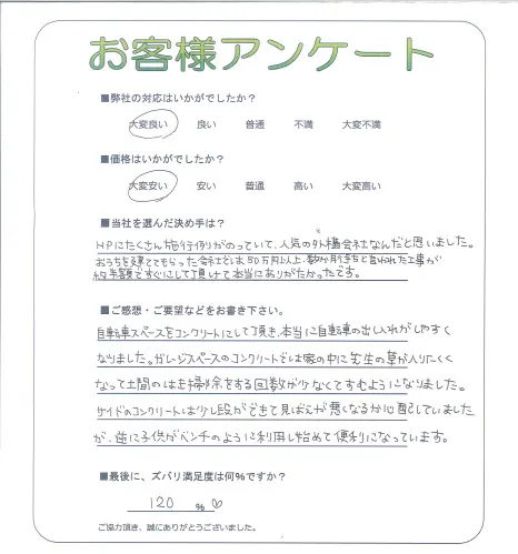 お客様レビュー