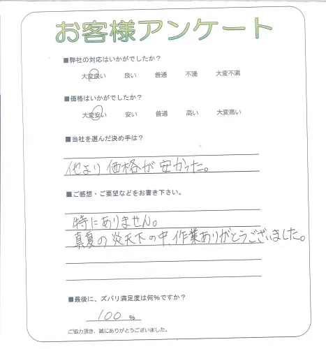 お客様レビュー