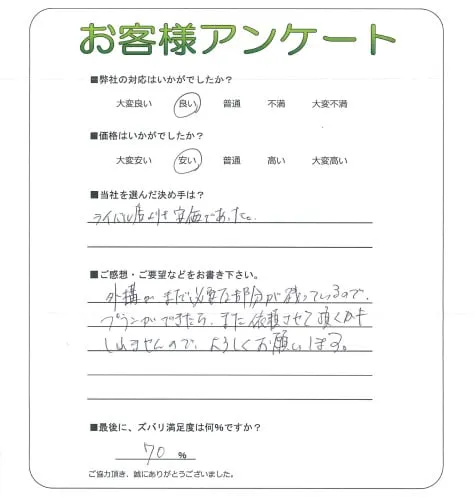 お客様レビュー