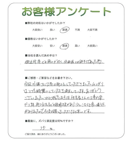 お客様レビュー