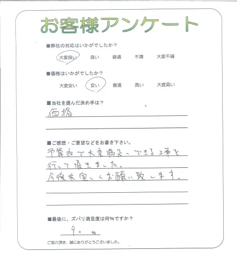 お客様レビュー