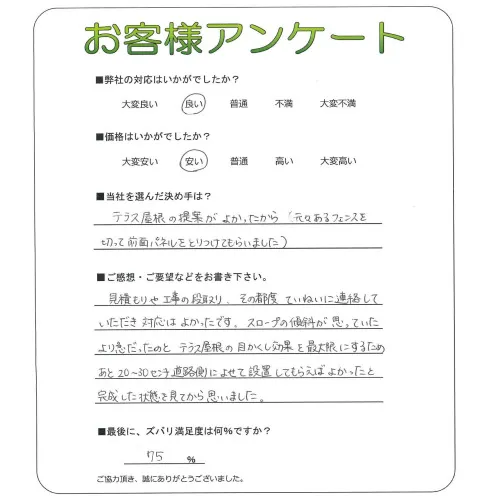お客様レビュー