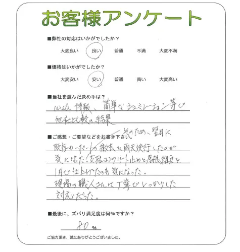 お客様レビュー