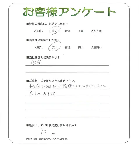 お客様レビュー