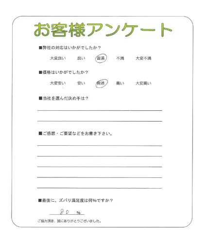お客様レビュー