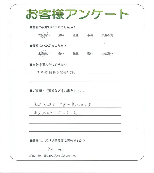 お客様レビュー