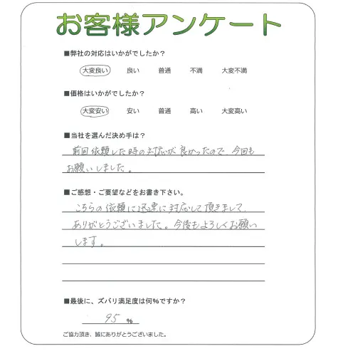 お客様レビュー