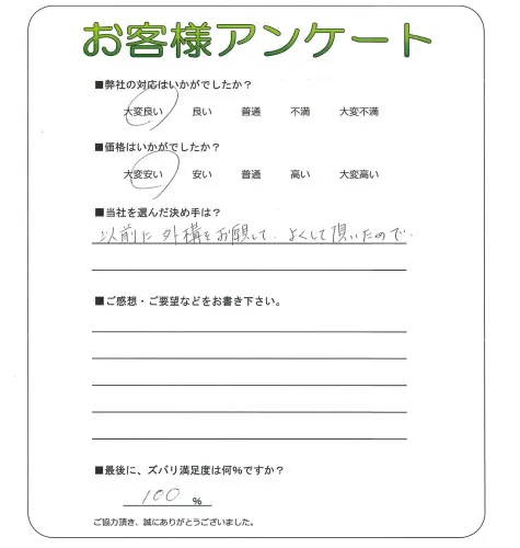 お客様レビュー