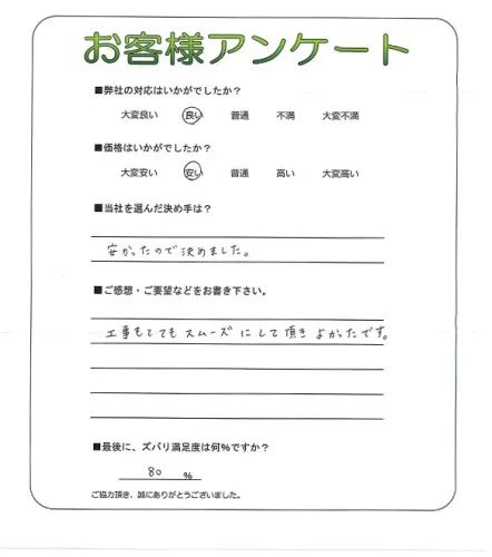 お客様レビュー