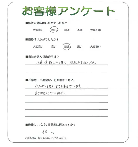 お客様レビュー