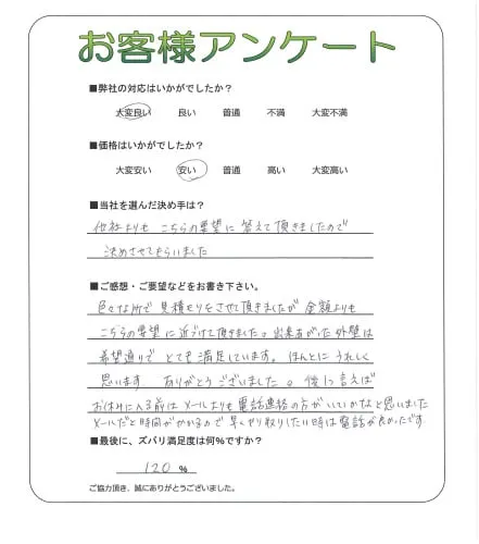 お客様レビュー