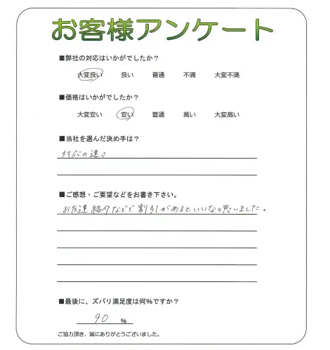 お客様レビュー