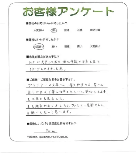 お客様レビュー