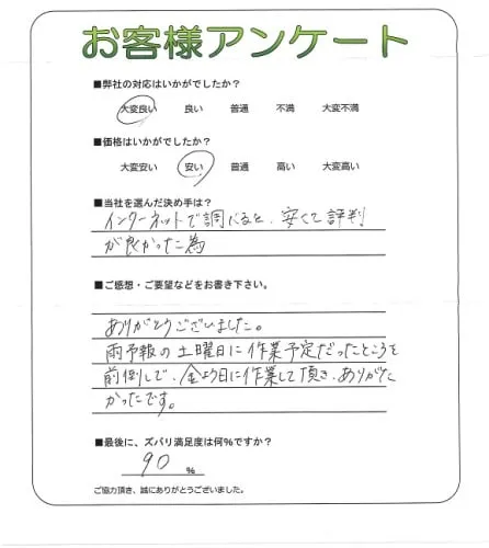 お客様レビュー