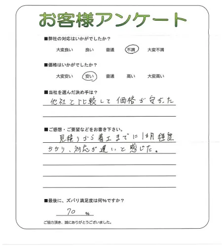 お客様レビュー