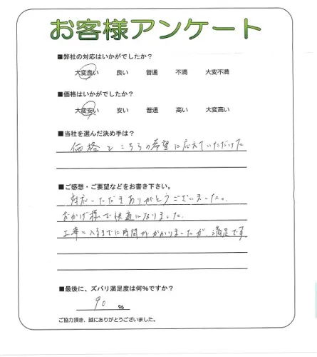 お客様レビュー