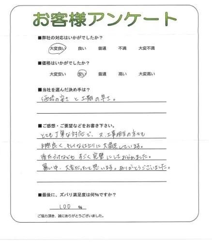 お客様レビュー