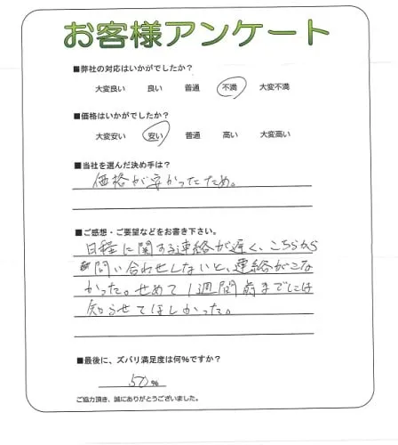 お客様レビュー