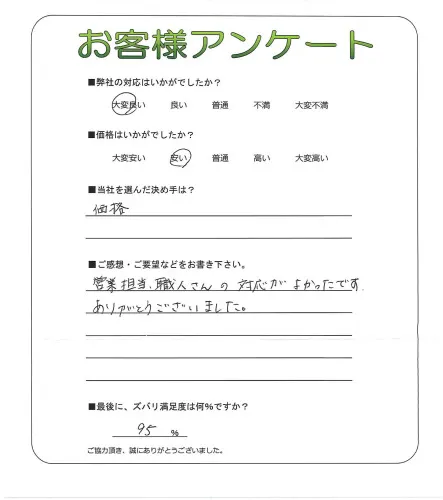 お客様レビュー
