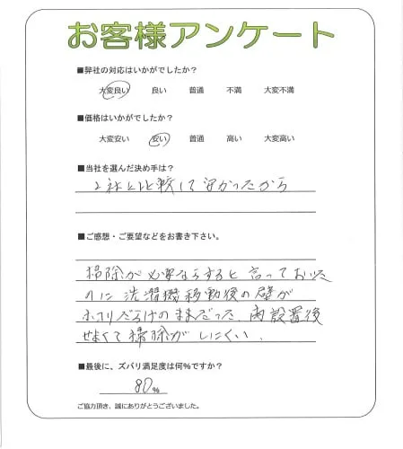 お客様レビュー