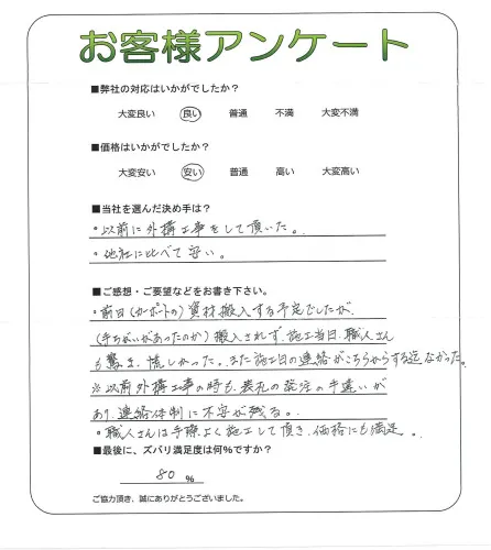 お客様レビュー