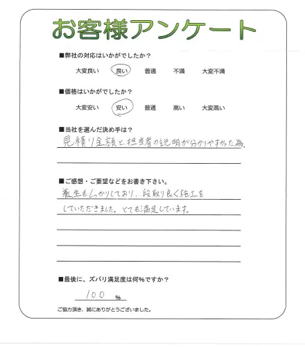 お客様レビュー