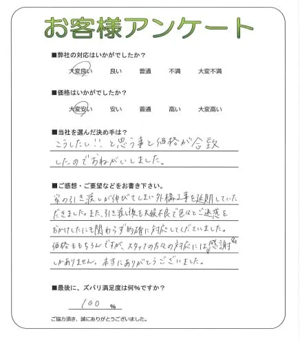 お客様レビュー