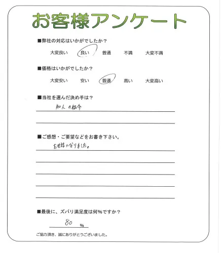 お客様レビュー