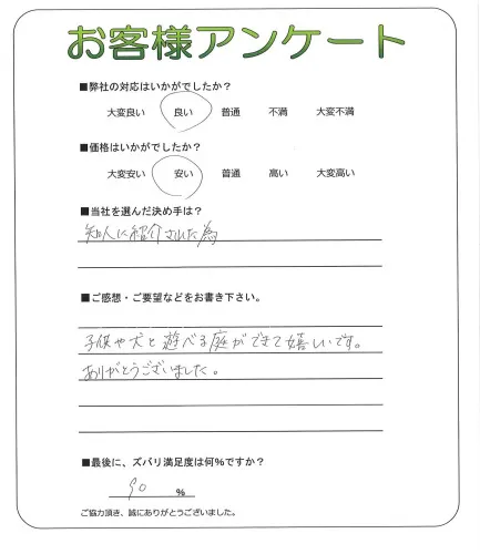 お客様レビュー