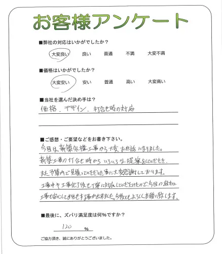 お客様レビュー