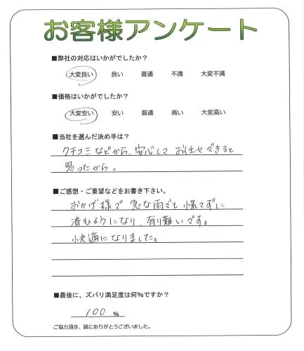 お客様レビュー