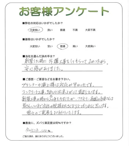 お客様レビュー